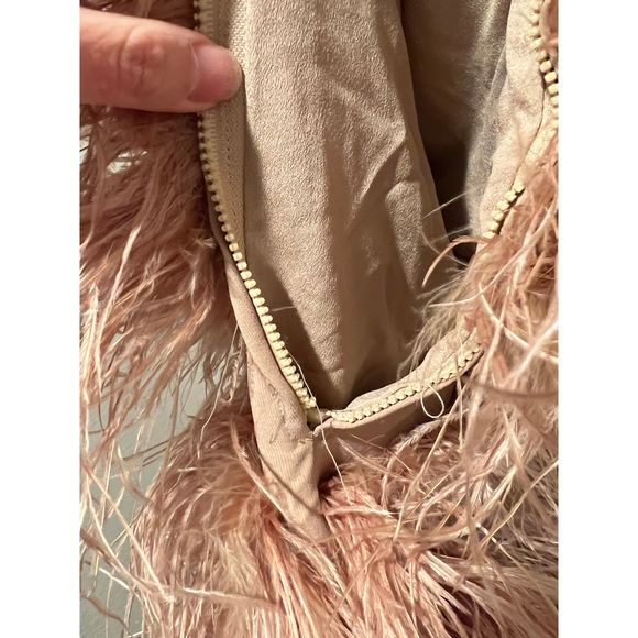 New *FLAW* The Bar Andre Dress in Champagne Size 6 REVOLVE MSRP $498 - Picture 8 of 9